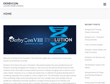 Tablet Screenshot of derbycon.com